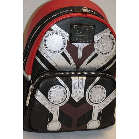 Loungefly Disney Parks Marvel Mighty Thor Love and Thunder Backpack with Matchin main image 2